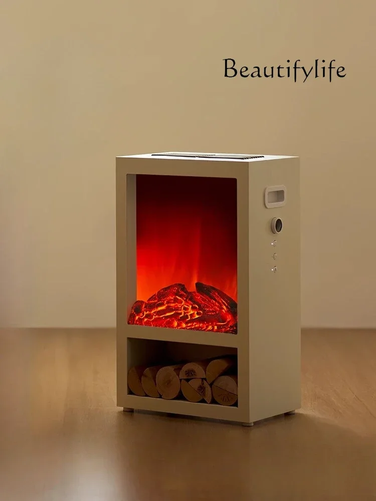 X36 Nordic Heater Electric Heater Household Simulation Flame Wood Electric Fireplace