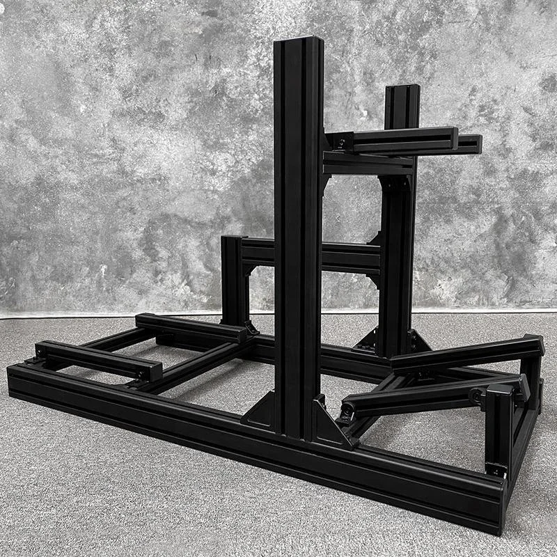 

Best Racing Cockpit Frame Stand 4080 T Slot Aluminum Profile Sim Racing VR Game Motion Frame Sim Rig Kit Car Driving Simulator