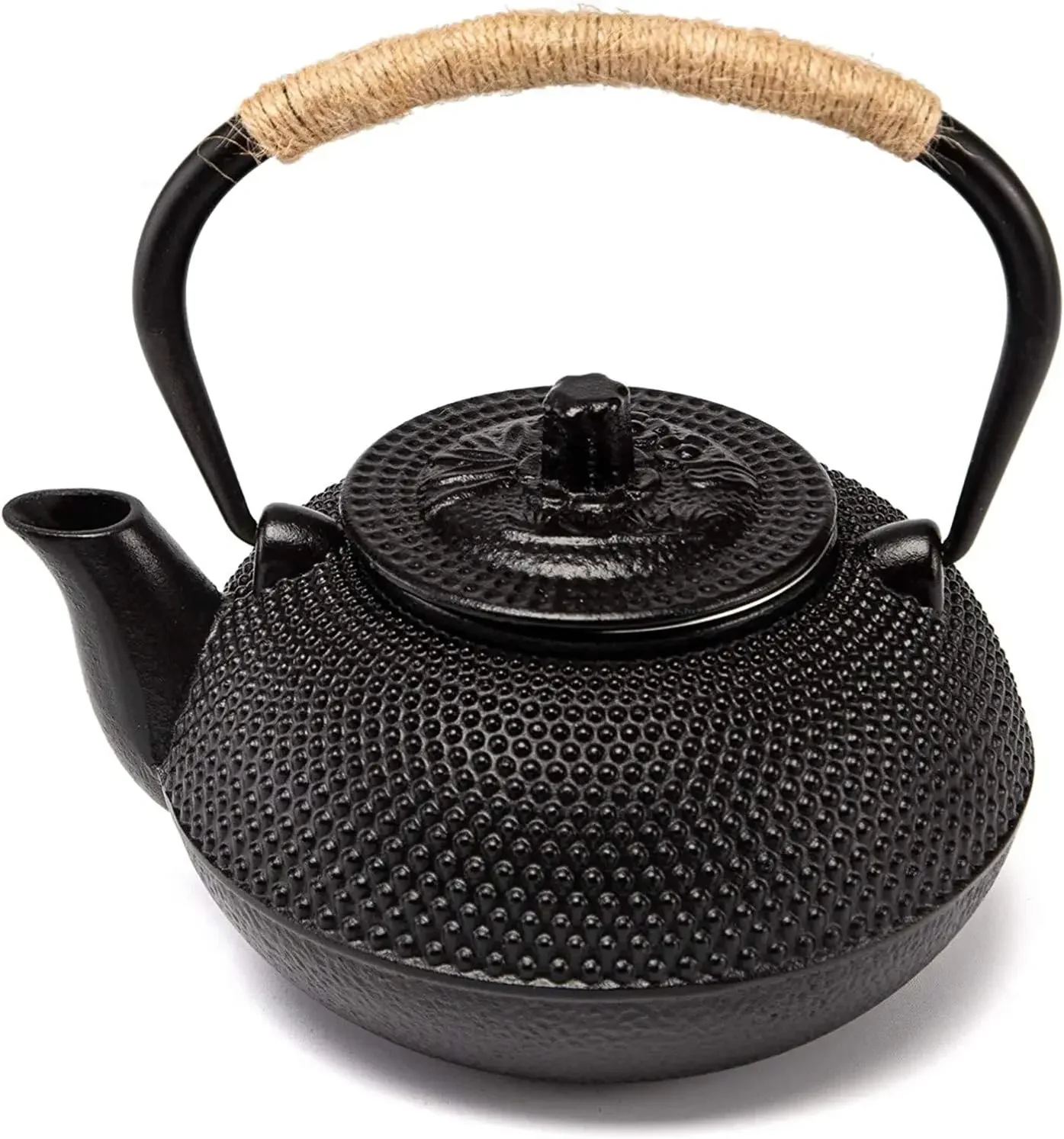 

Japanese Cast Iron Teapot with Stainless Steel Infuser, Enameled Interior, Stovetop Safe, 30 oz/900 ml
