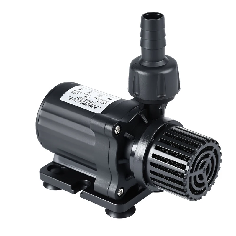 DC12V Brushless Direct-flow Water Pump for Garden Fountains Industrial Use Agricultural Irrigation Solar Water Supply EU Plug