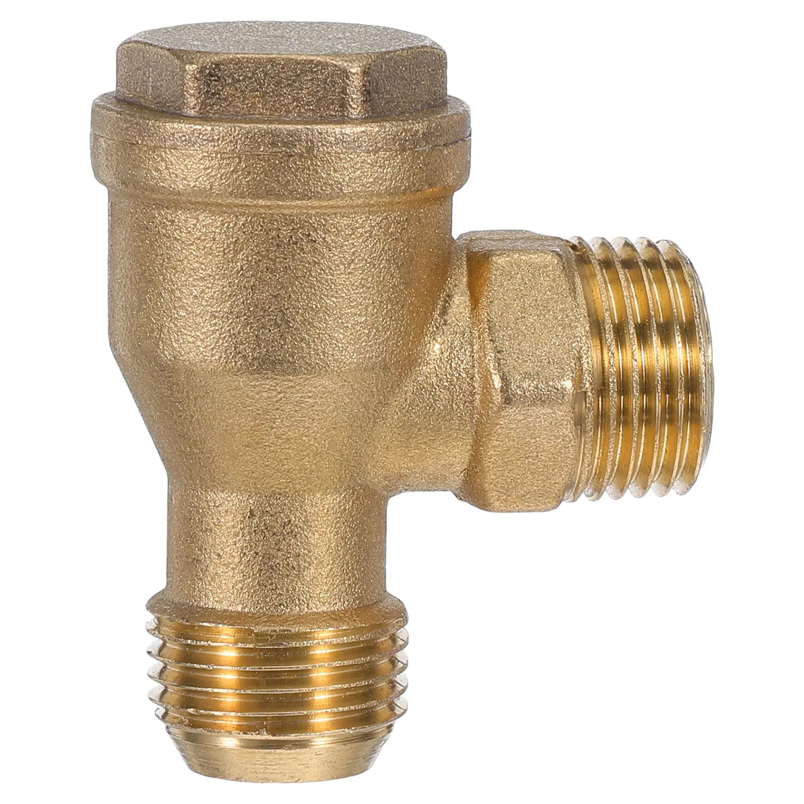 Compressor Check Valve Threaded Air Pneumatic Accessories Replacement Repair Fittings Copper Valve for Compressor