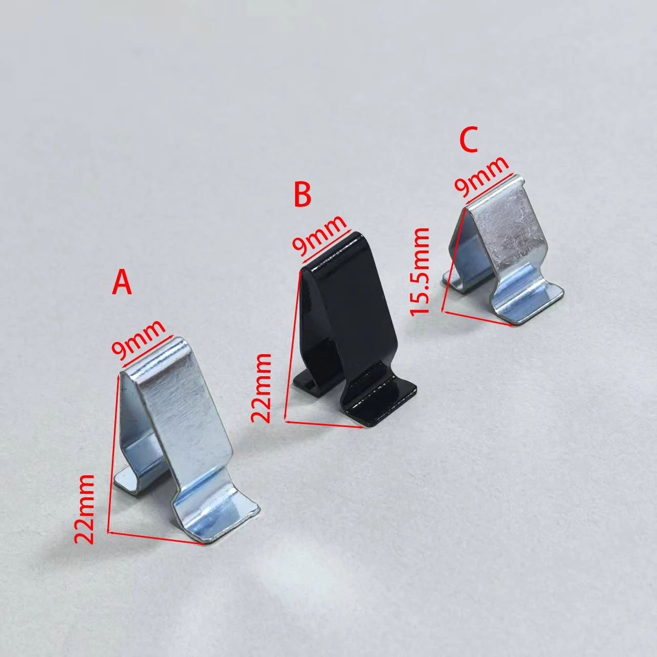 5pcs For Volkswagen VW Passat TIGUAN Polo Santana Trunk Sill Bar A-pillar Steel Buckle Clip