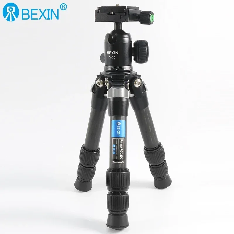 Stock professional carbon fiber mini photography tripod Desktop phone tripod Outdoor travel tripod portable DSLR camera