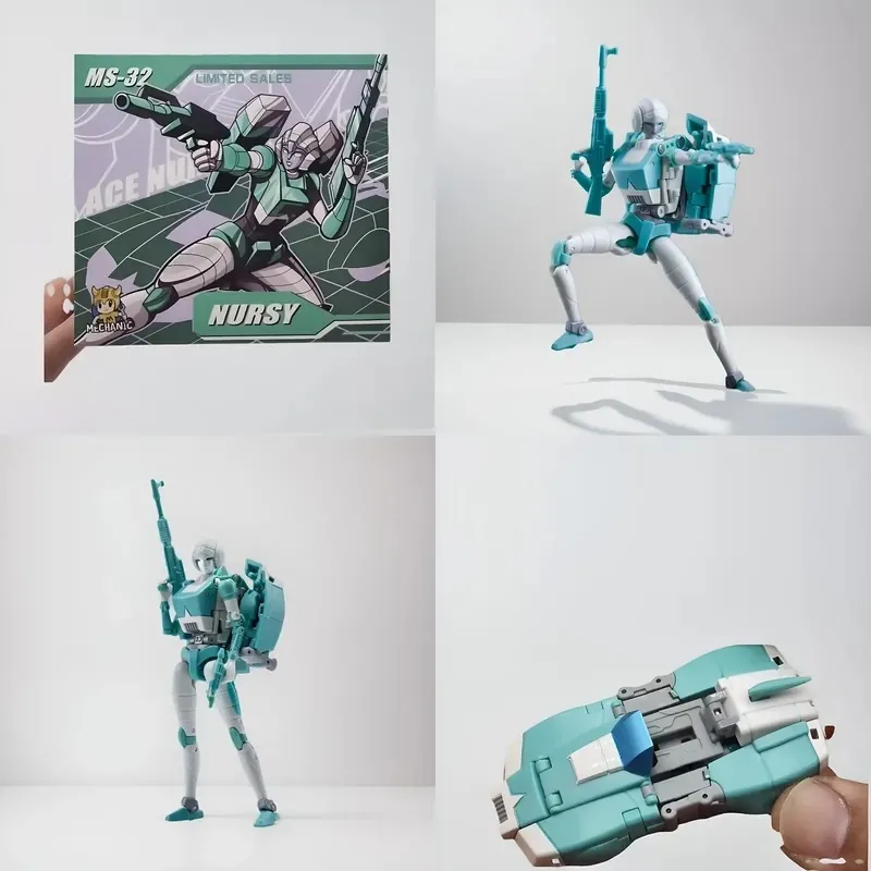 Special Offer Mechanic Toys, Dr. Wu MS-32 Rejuvenation Hand, Cyber Nurse MS32 Female Deformation Spot Figure Frenzy in stock