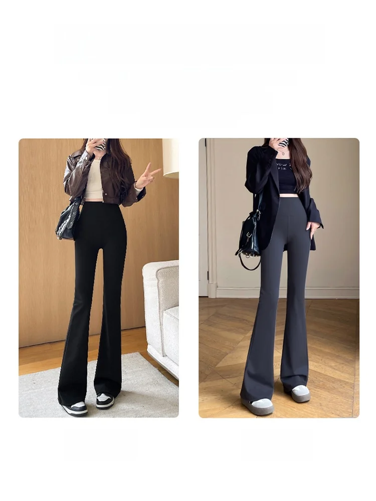 Cintura alta spor yoga arcaskin calças femininas finas leggings calças de fitn cintura alta calças compridas poliéster elastano