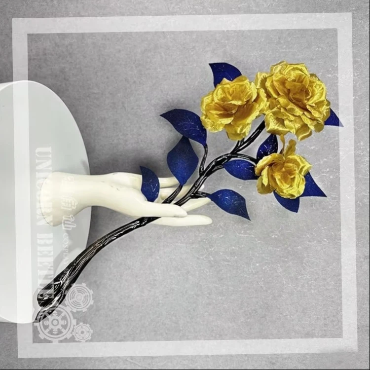 Identity V Mary Handheld Flower Bloody Queen Cosplay Props Halloween Christmas Fancy Party Costumes Accessories