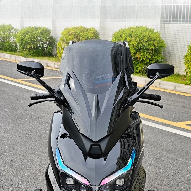 Carbon for NWT 150 Windshield Increase The Height of The Deflectorrain Chest-protecting Visor Guard Modification Accessories