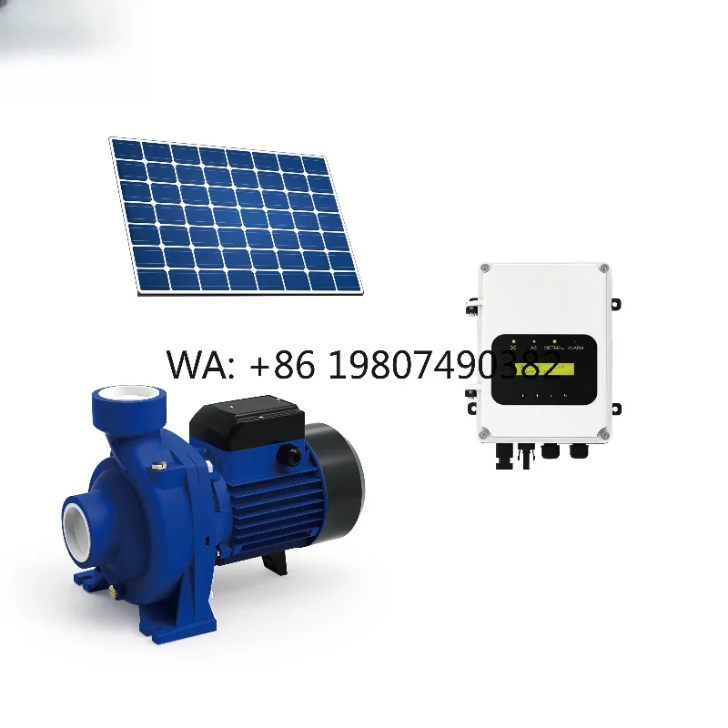 

High Head Solar Surface Centrifugal Pump 1.5HP 1100W DC Irrigation Household Customized Water Pump Equipment
