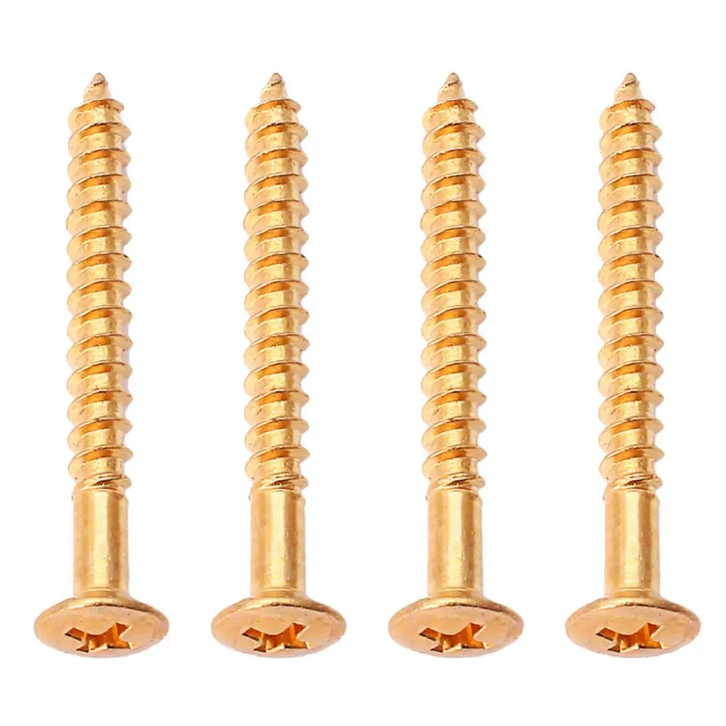 Instrument Neck Plate Mounting Screws Iron Bolts for Electric Guitar Accessories and DIY Guitar Kit