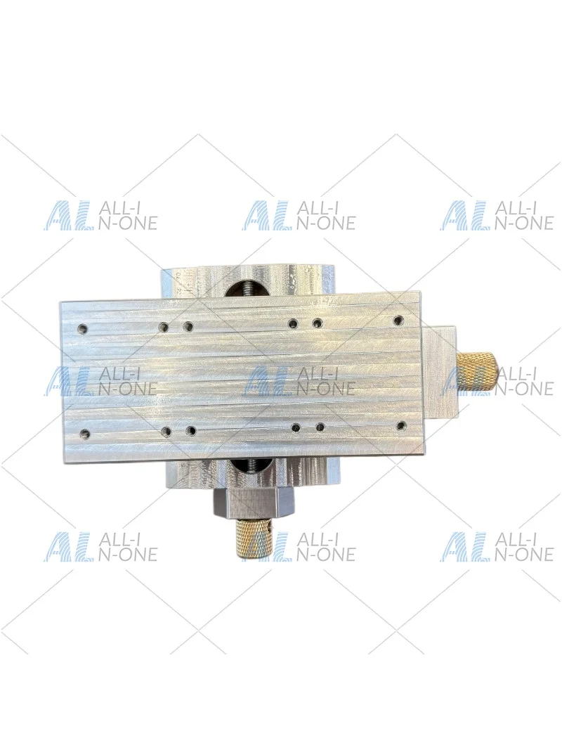 Precision fine-tuning cross hand slide manual translation table drill screw slide xy linear module cross slide table