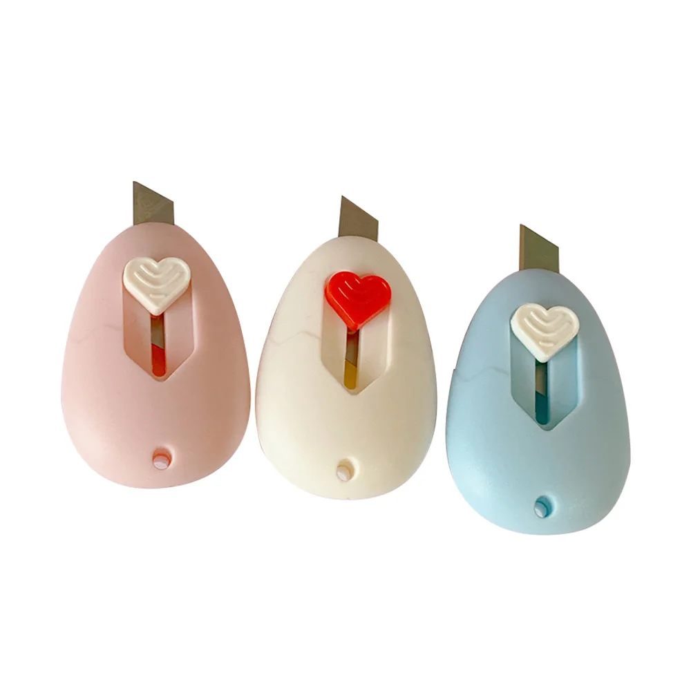 Mooie Eierschaal Mini Handbagage Art Mes Sloop Koerier Mes Handbook Sticker Papier Mes Behang Mes Mes