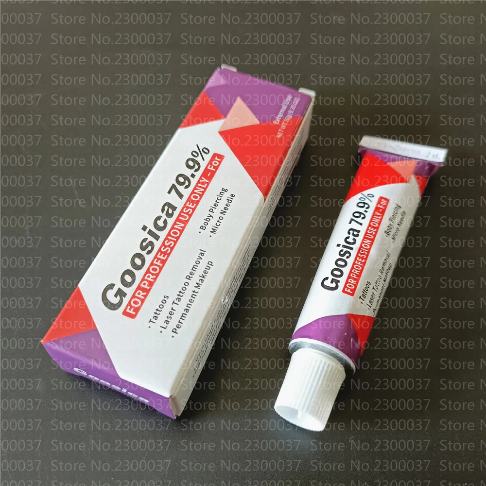 Crema para el cuidado de la piel, 79.9% Goosica, maquillaje permanente, operación corporal, cejas, labios, 10g, novedad