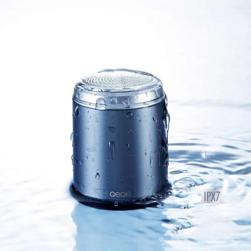 Mini barbeador elétrico masculino portátil navalha de corpo inteiro lavável recarregável faca de barba à prova d'água