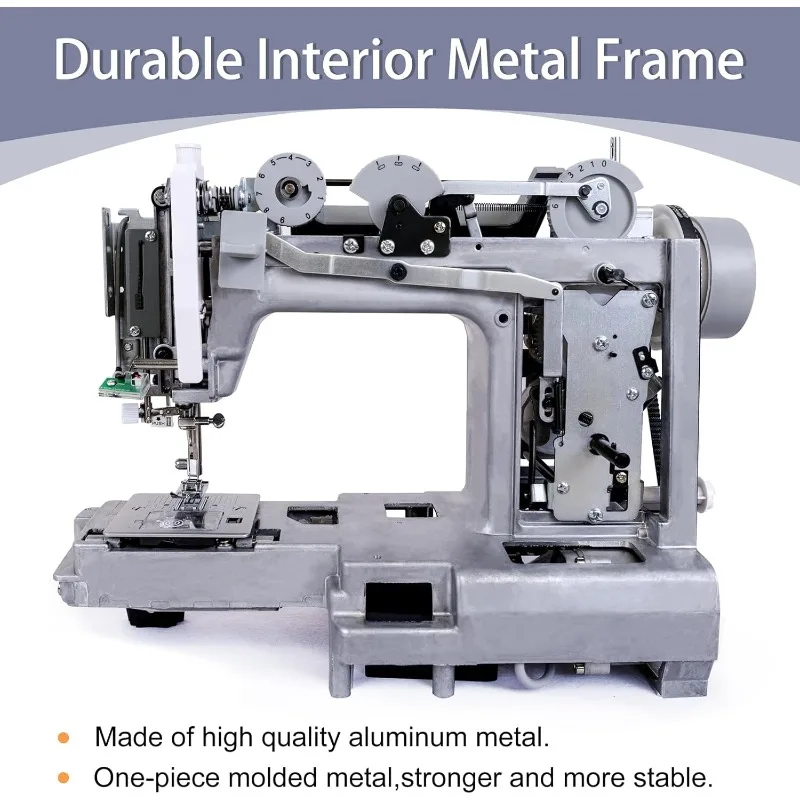 ماكينة خياطة FYe350، محرك سيرفو موفر للطاقة، شديد التحمل ومحمول، 23 غرزة مدمجة، أوضاع إبر متعددة