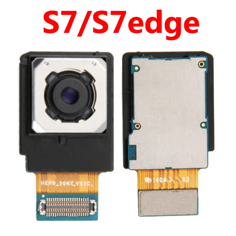 Back Facing Camera For Samsung Galaxy S7 Edge G935F Back Rear Camera Module Big Main Camera Flex Cable G930F Rear