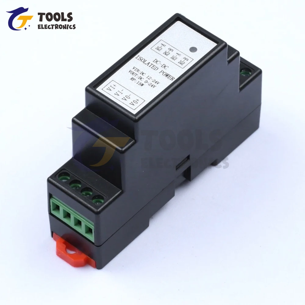 

Rail-Mounted DC-DC Isolated Adjustable Power Supply Input 12-24V 0-24V Output Supports Modbus RS485 Industrial DIN Rail