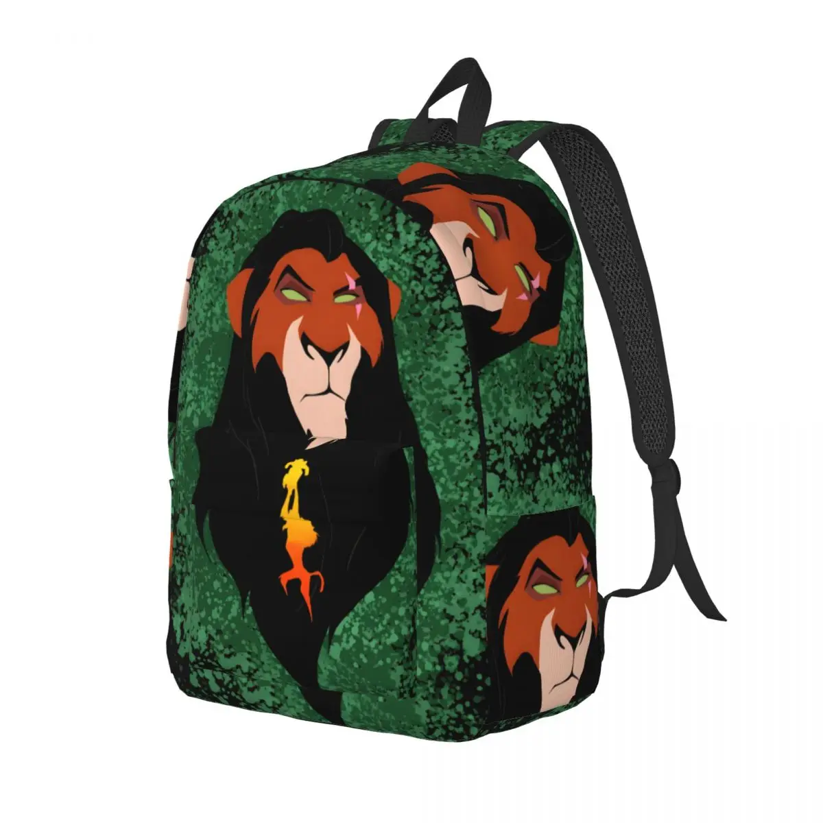 Kawaii Scar Lion King Children's Bags Office Work School Retro Washable Disney The Lion King Film Children Laptop Bag For Gifts