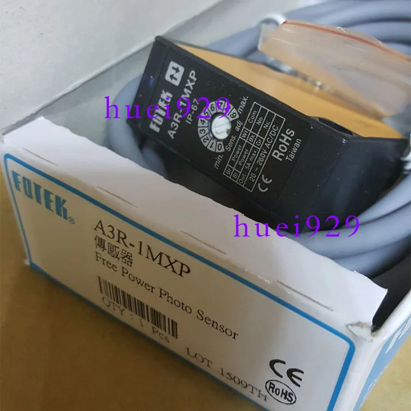 

Original And Genuine FOTEK Taiwan Yangming Photoelectric Switch A3R-1MXP Fake One Penalty Ten