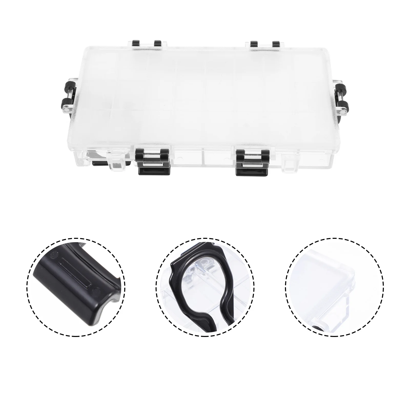 

1pc Plastic Color Mixing Box Watercolor Pigment Tray With Grid Lightweight Durable Paint Box For Artists Students Calligraphy