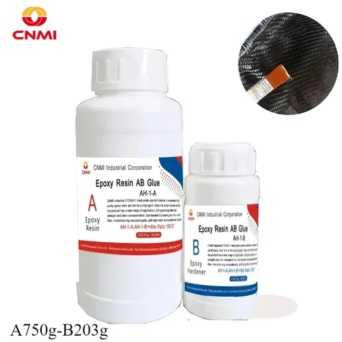 CNMI 100:27 AB fibra de carbono pegamento especial para inmersión resina epoxi modificada fácil penetración resina DIY modelo avión suministros para manualidades