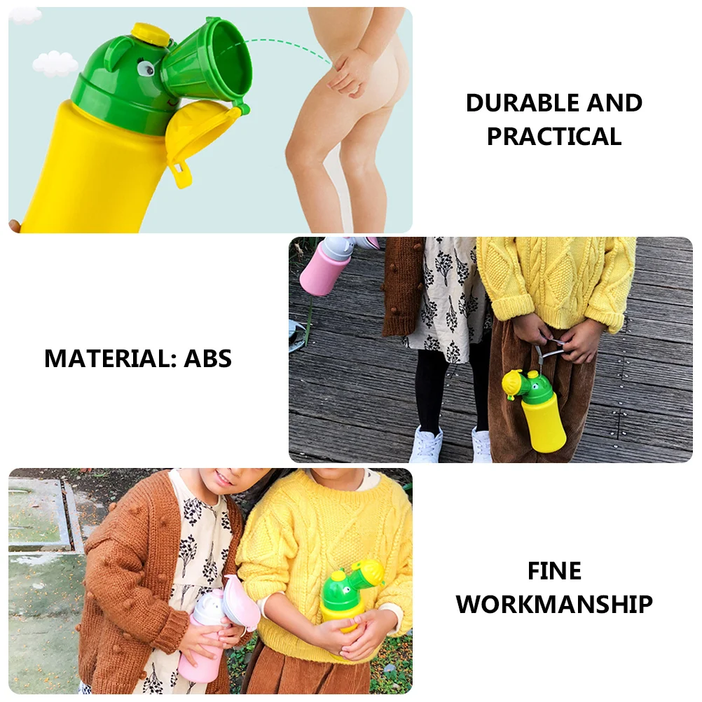 أطفال الطوارئ مبولة المحمولة مانعة للتسرب السفر قعادة زجاجة طفل تبول كوب لسيارة التخييم رحلة الطريق الطفل مرحاض محمول #2