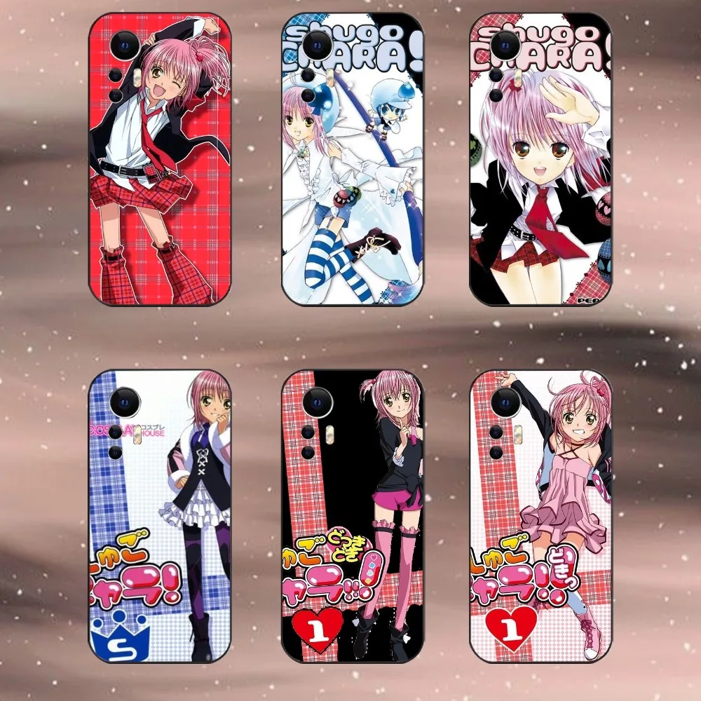 Shugo Chara Phone Case For Xiaomi 11 Redmi Note 11 5G 8T 9A 9 10T Note8Pro Note9 12SUltra Black Case