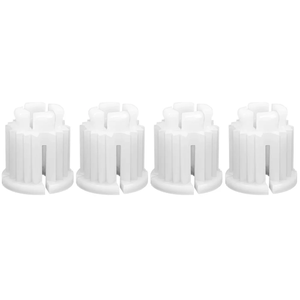 8Pcs Plastic Tap Locking Sockets for Rotary Knob Replacement with 10mm Inner Diameter and 14.5mm Outer Gear Rim