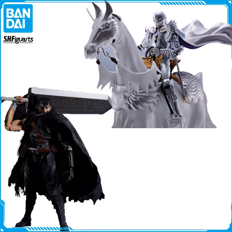 

In Stock Bandai S.h.figuarts Berserk Guts Griffith Original Genuine New Anime Figure Model Toy Action Figure Collection Doll Pvc