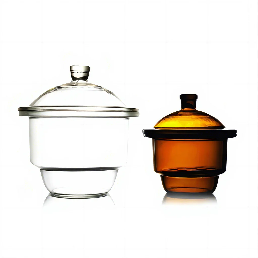 

Laboratory Glass Drying Desiccator Lab Glassware Clear Glass Desiccator