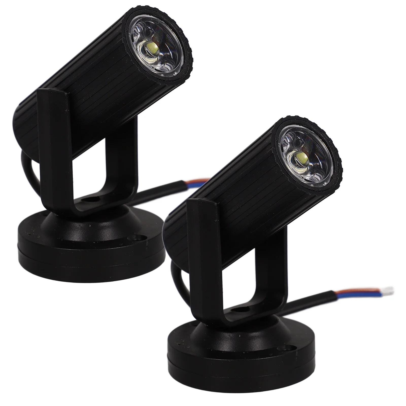 

2Pcs LED Beam Spotlight 1W Compact Structure Stage Light for Wedding Party Club Ktv Dance Show Easy Installation