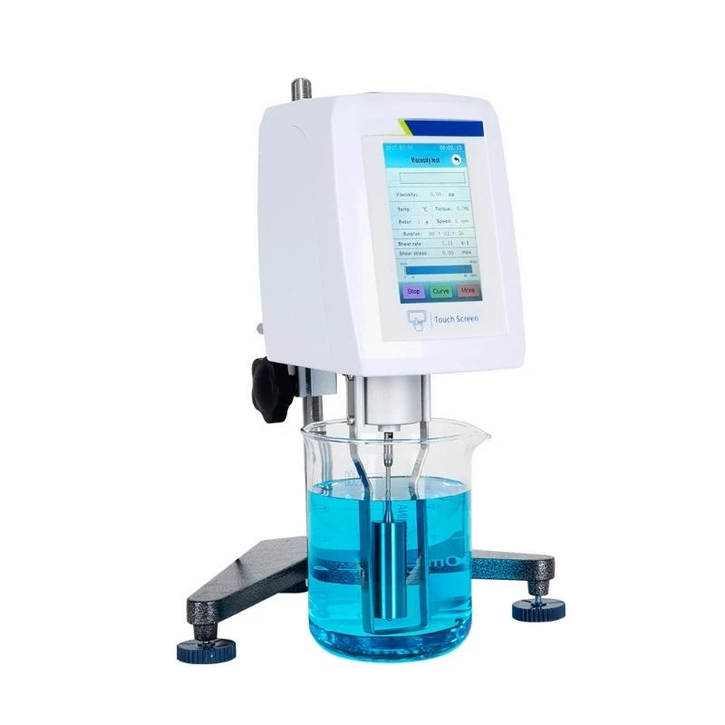 

Laboratory Viscometer Types Touch Screen Rotational Viscometer Price