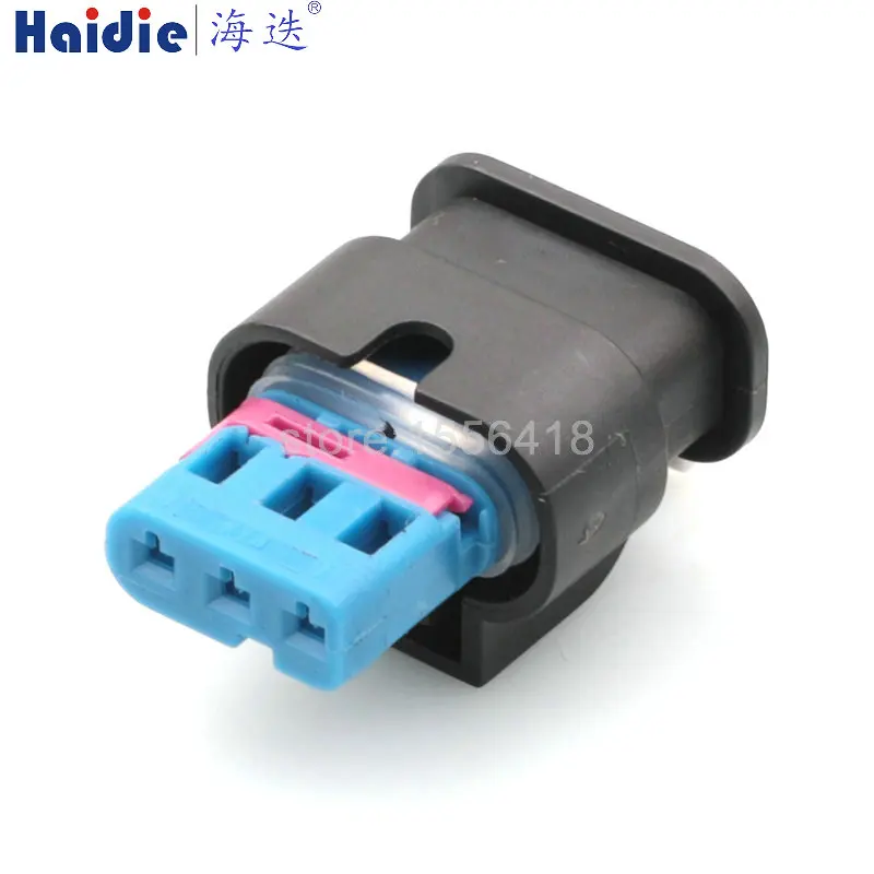 Imagem -02 - Tomada do Alojamento do Conector do Chicote de Fios 31718644-1 3pin 100 Grupos