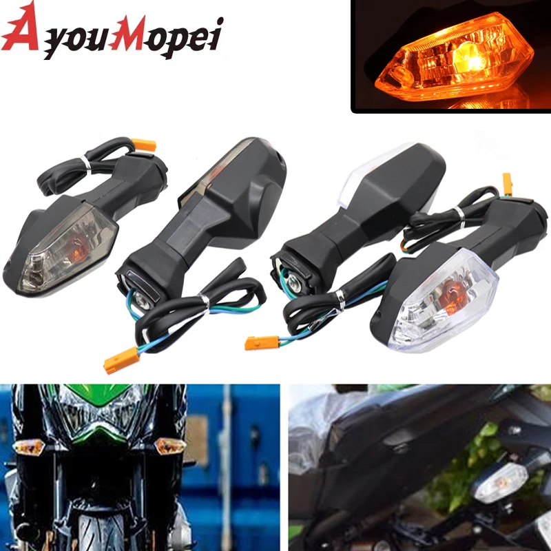 

Rear Turn Signal Indicator Light Lamp Lens For KAWASAKI NINJA 1000 650 300 Z1000SX Z800 ER6N ER6F ZX6R Motorcycle Accessories