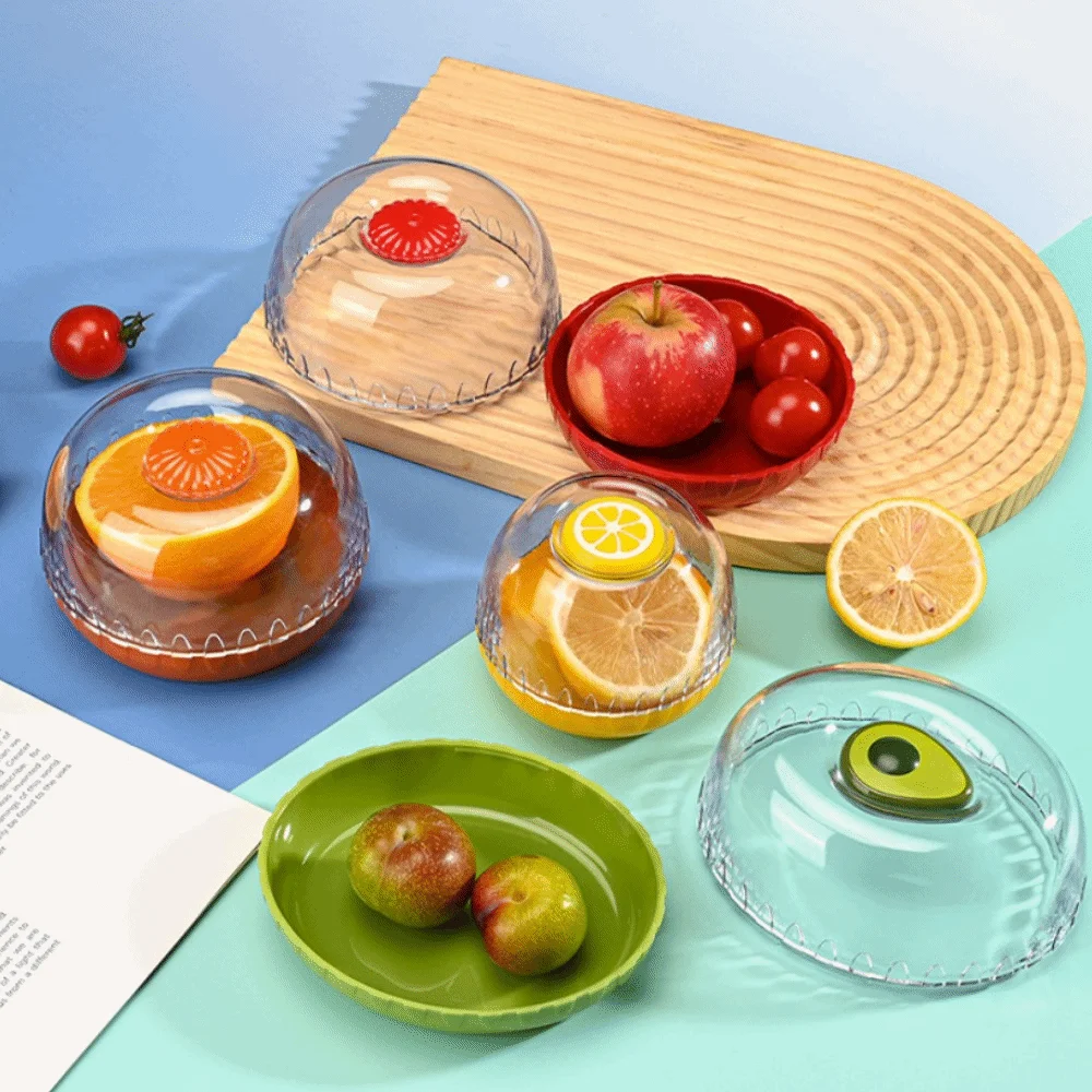 

With Lid Fruit Preservation Box Wear-resistant Sealed Vegetable Fruits Crisper Drop-resistant Reusable