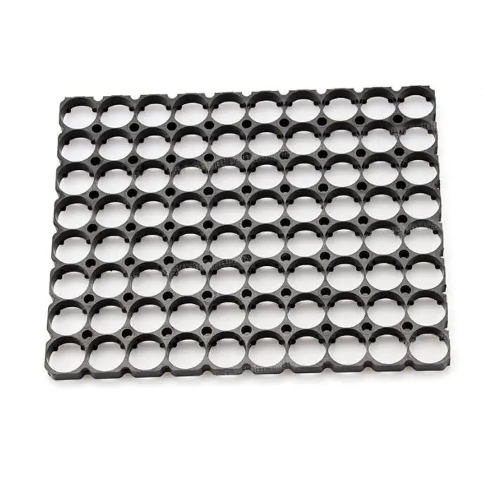 MasterFire 350pcs/lot 8*10 Cell 18650 Batteries Spacer Radiating Shell Plastic Heat Holder Bracket Battery Storage Box Brackets