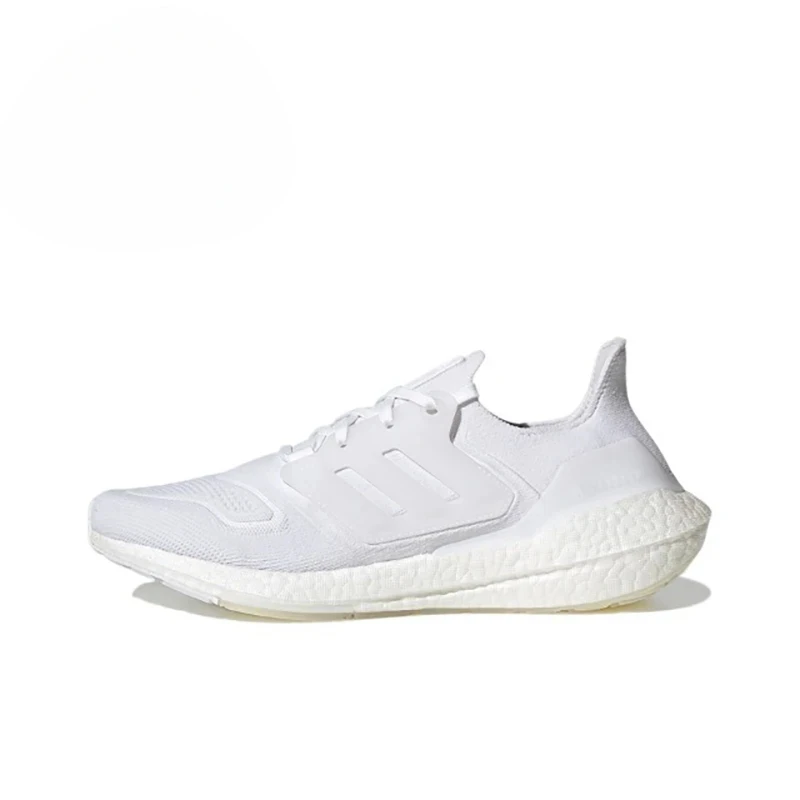 Adidas Ultra Boost 22 Triple White Versatile Breathable Comfortable Outdoor Men's and Women's Running Shoes GX5459