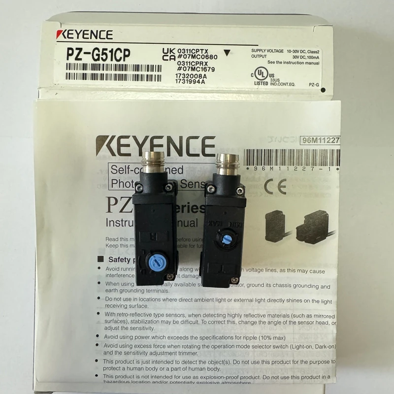 Brand-new, original and genuine KEYENCE/PZ-G51CP photoelectric switch sensor, in stock and with real product photos taken.