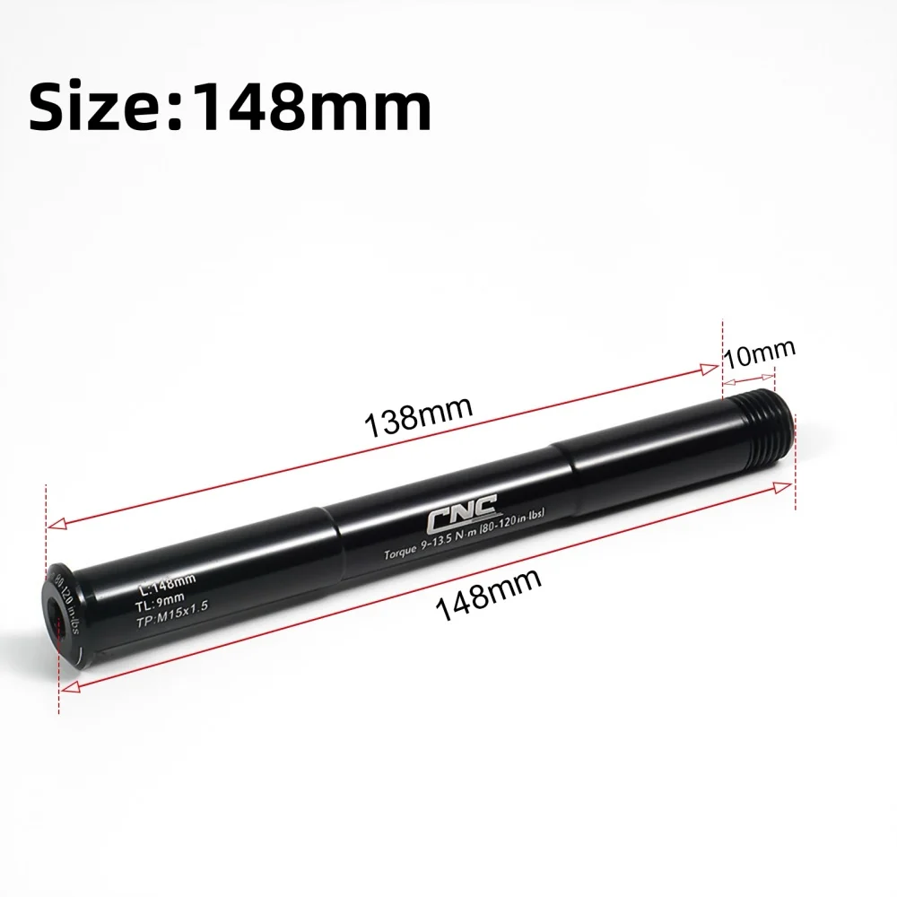 ملحقات الدراجة الجبلية باستخدام الحاسب الآلي من خلال المحور QR15x100 / QR15x110 لجزء Rockshox 15x100 15x110 QR15 15*100 15*110 #4