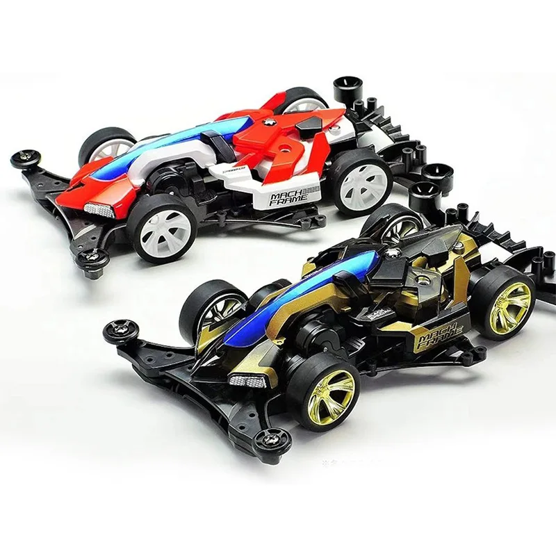 Da Xing Nuovo Mini 4WD Modello di Auto W Telaio FMA MACH FRAME Rosso/Nero 1/32 REV Serie Auto Da Corsa Toy Boy Regalo