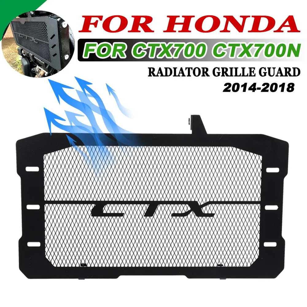 Motorcycle Radiator Guard Grille Cover Protector Grill Protective Cover For HONDA CTX 700 CTX700 N 2014 2015 2016 2017 2018