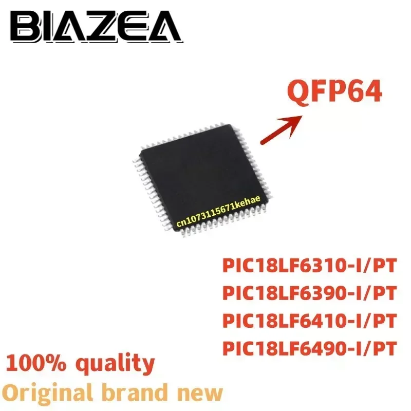 1piece PIC18LF6310-I/PT PIC18LF6390-I/PT PIC18LF6410-I/PT PIC18LF6490-I/PT QFP64 Chipset