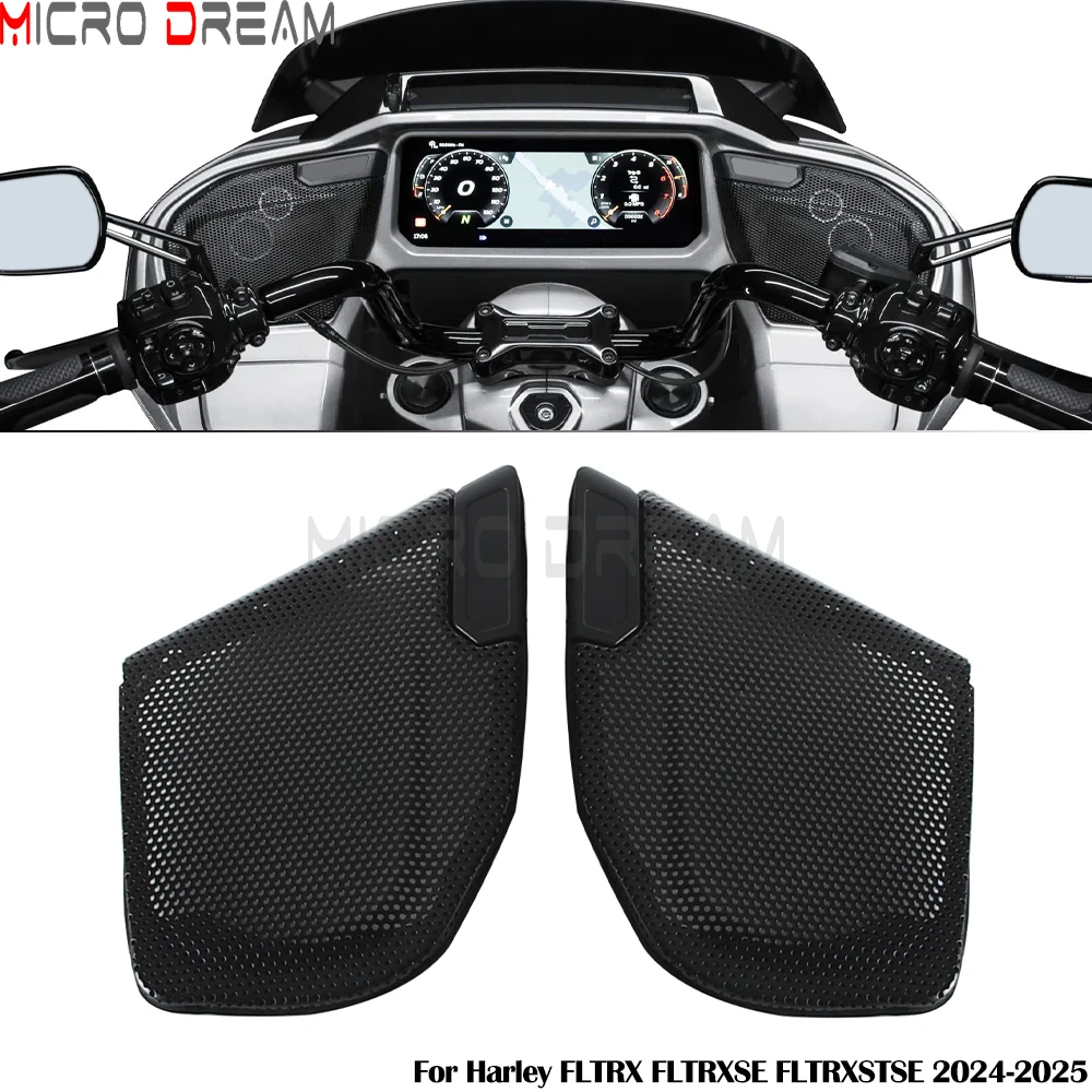

Для Harley Touring CVO Road Glide FLTRXSE 2023-2025 FLTRX FLTRXSTSE 2024-2025 обтекатель мотоцикла, решетки динамиков, комплект сетчатых чехлов