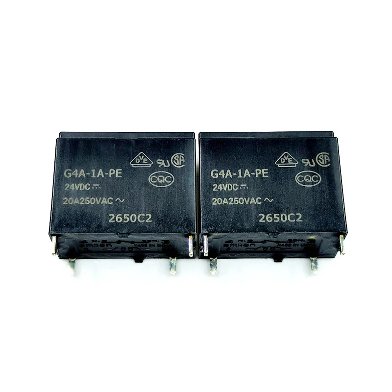 （Brand New Original）1pcs/lot 100% original genuine relay:G4A-1A-PE 12VDC 20A 4pins 24VDC Air conditioning water heater relay