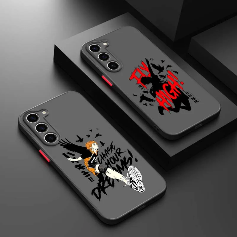 Volleyball Boy Haikyuu For Samsung Galaxy A73 A72 A71 A25 A56 A55 A54 A53 A24 A52 A33 A50 A42 A36 A35 A26 Phone Case Cover