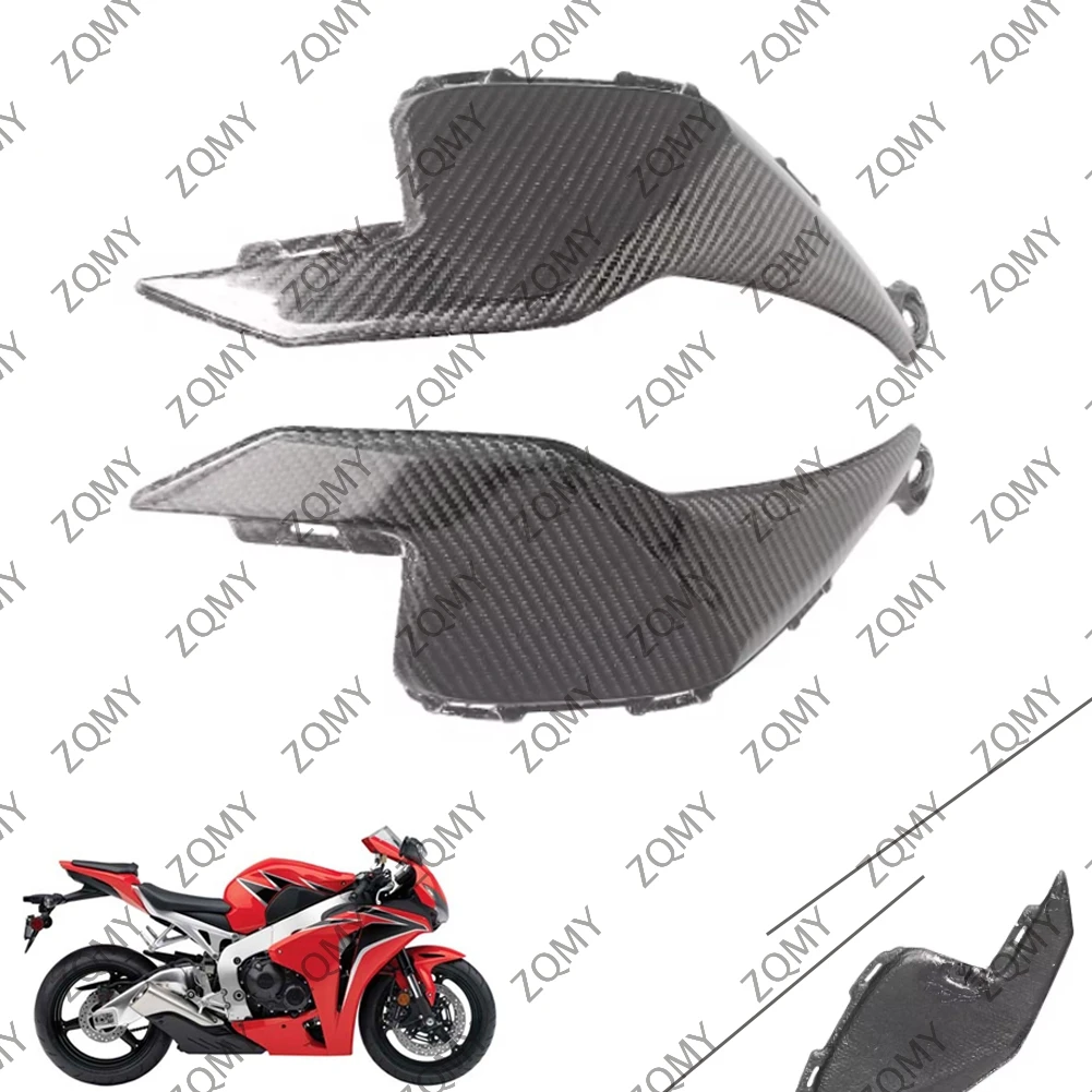 

Motorcycle Tank Side Cover Panels Fairing for Honda CBR1000RR 2012 2013 2014 CBR 1000RR Black Carbon Fiber