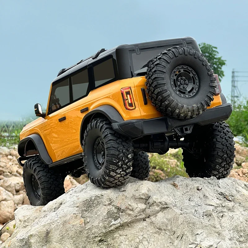 1/10 Rc samochód gąsienica RC 4x4 Off-road RTR HB R1001 z elektrycznym zdalnym sterowaniem LED 2.4G Rock Buggy samochody Rc dla dorosłych