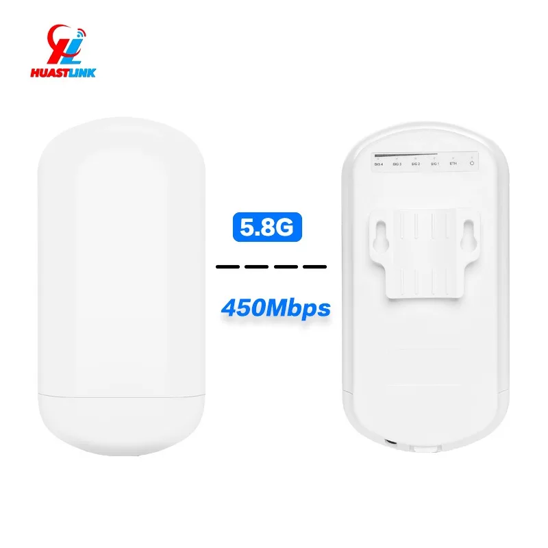 

1km 2km Long Range 450mbps 5.8ghz Network Wi-fi Poe Wireless Ap Cpe Access Point Outdoor Point to Point Wifi Wireless Bridges