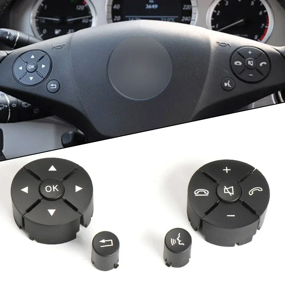 Steering Wheel Switch Button For Mercedes-Benz W204 W212 X204 W207 C/E/GLK-CLass Steering Wheel Control Buttons