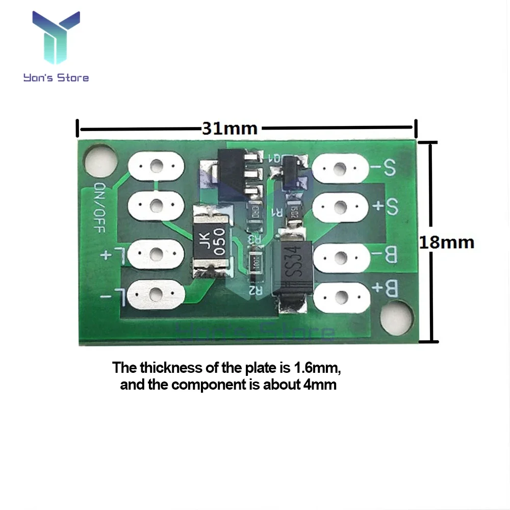 1/3Pcs Automatic Solar Panel Battery Charger Board Night Light LED Lamp Control Switch Battery Charger Controller Module