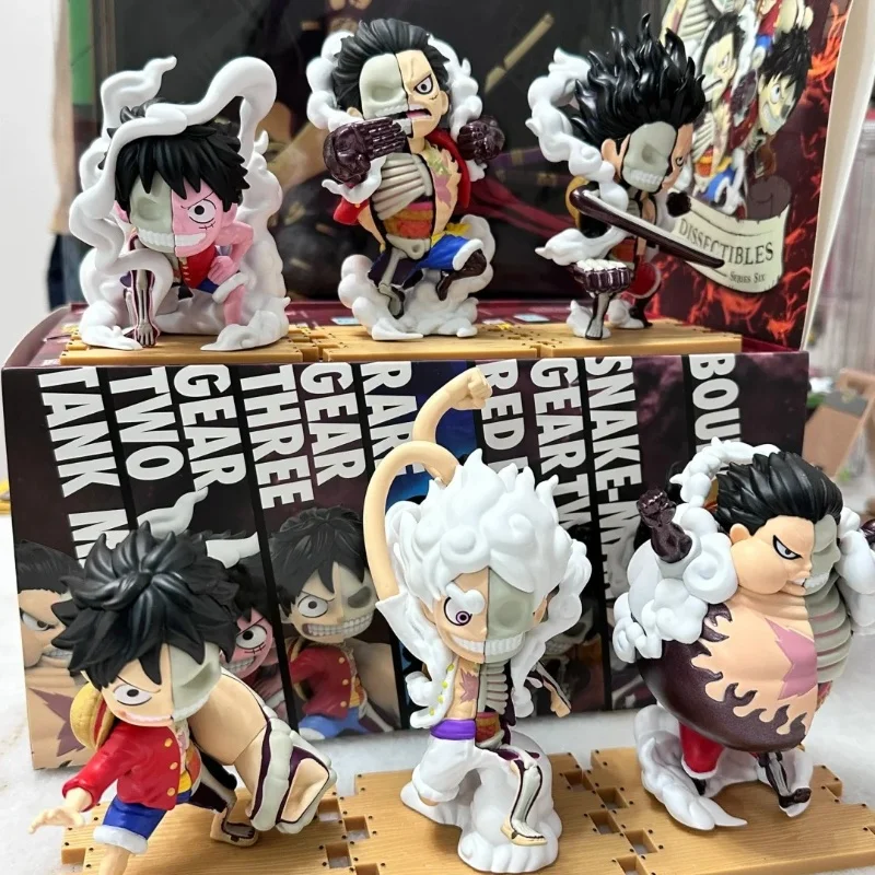 Genuine One Piece X Jason Freeny Demianatomy Series Blind Box Mysteries Bag Anime Figure Model Decoration Collection Toys Gifts